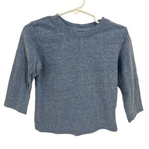 Garanimals Heathered Blue Long Sleeve Shirt Size 2T